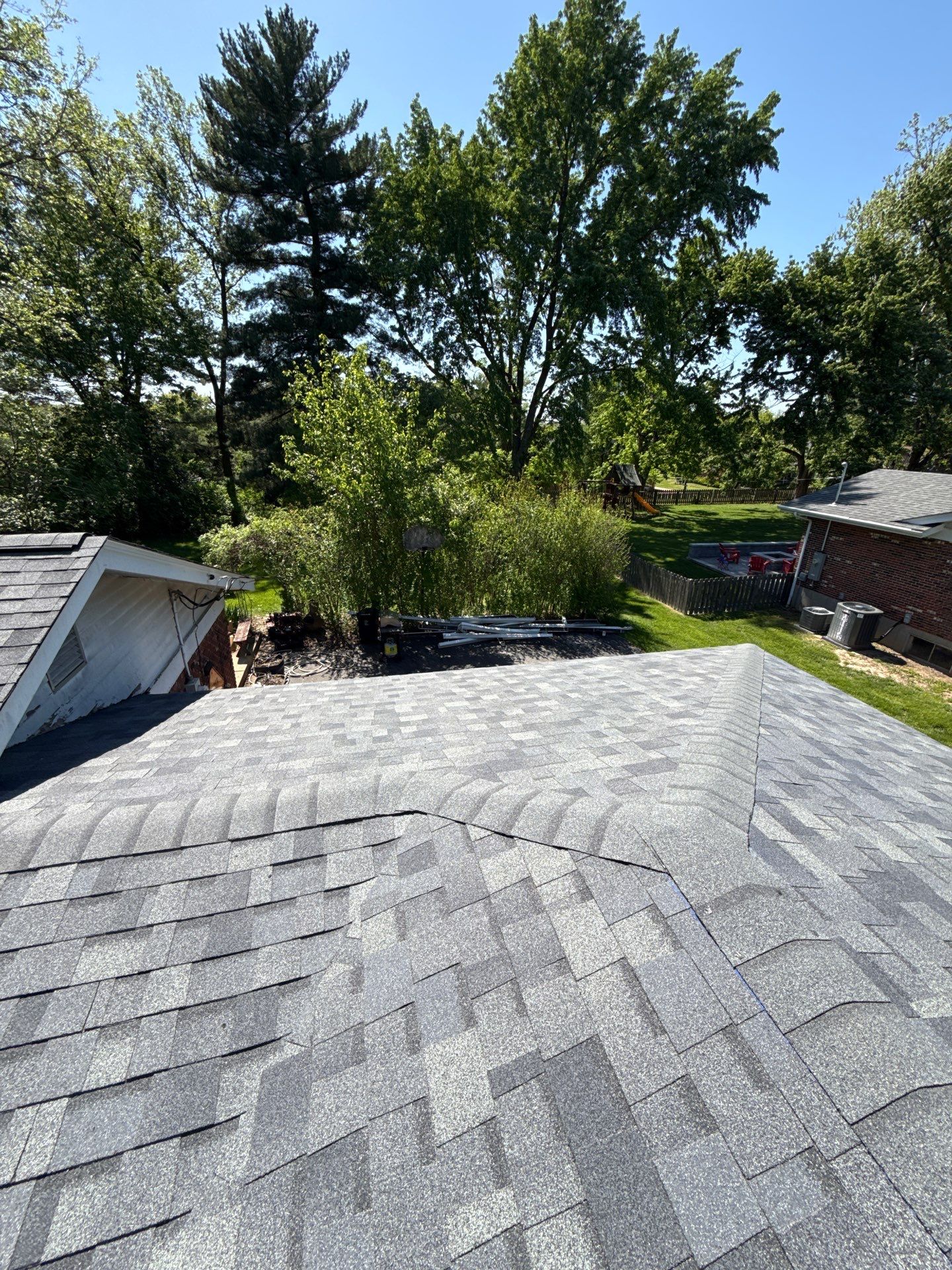 Architectural Shingle Roof Installation and Decking Replacement in Chesterfield by Acute Roofing And Exteriors 