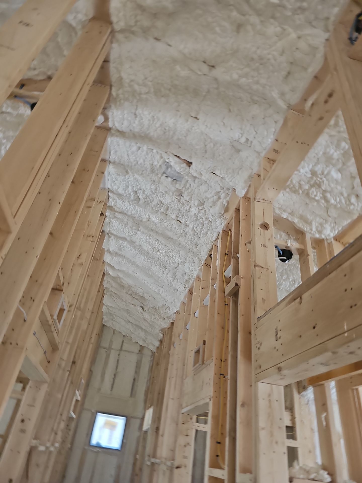Spray Foam Insulation using open cell spray foam by NYS Foam & Energy