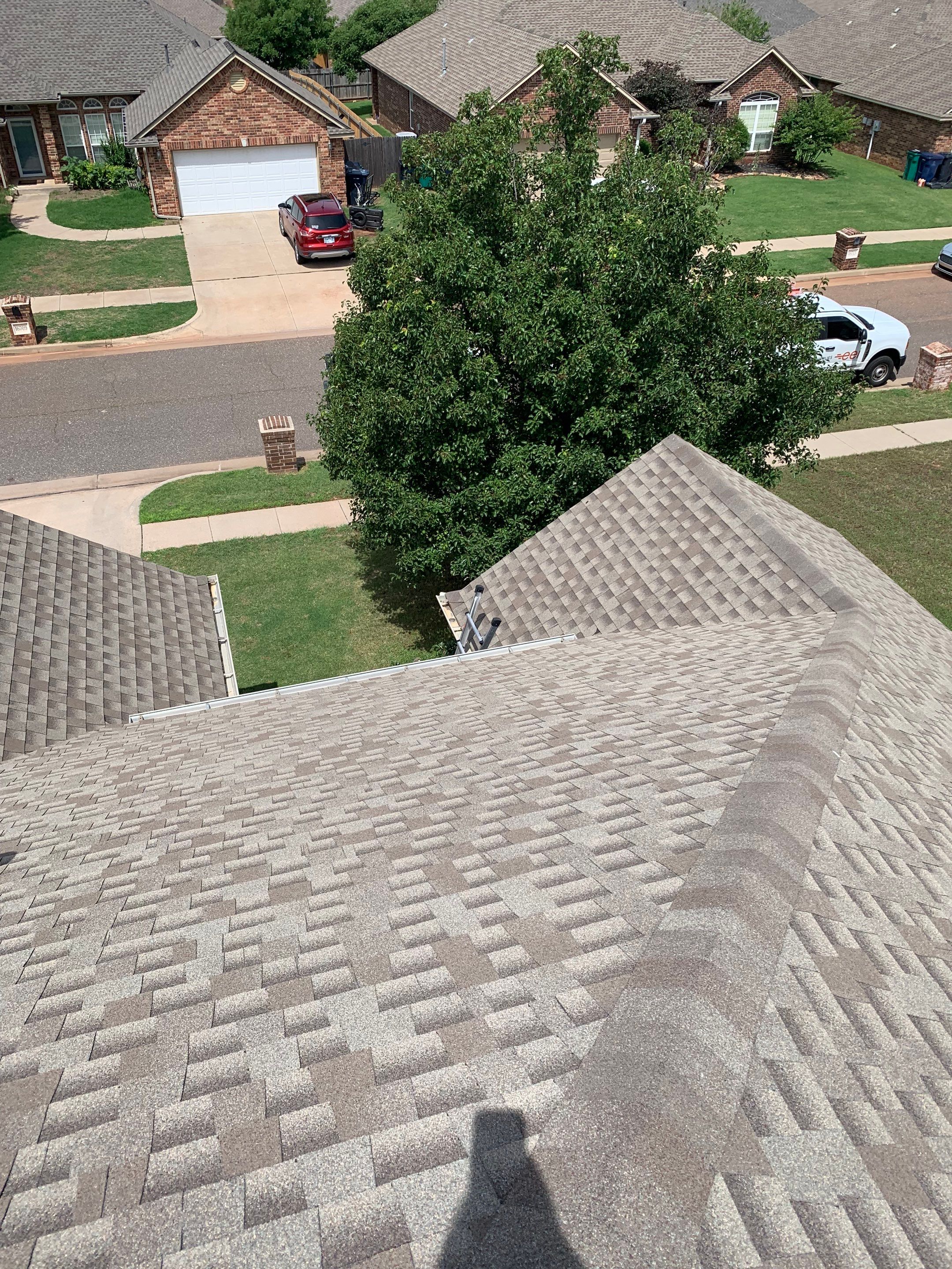 Reroof using GAF HDZ in Charcoal by Castillo Roofing