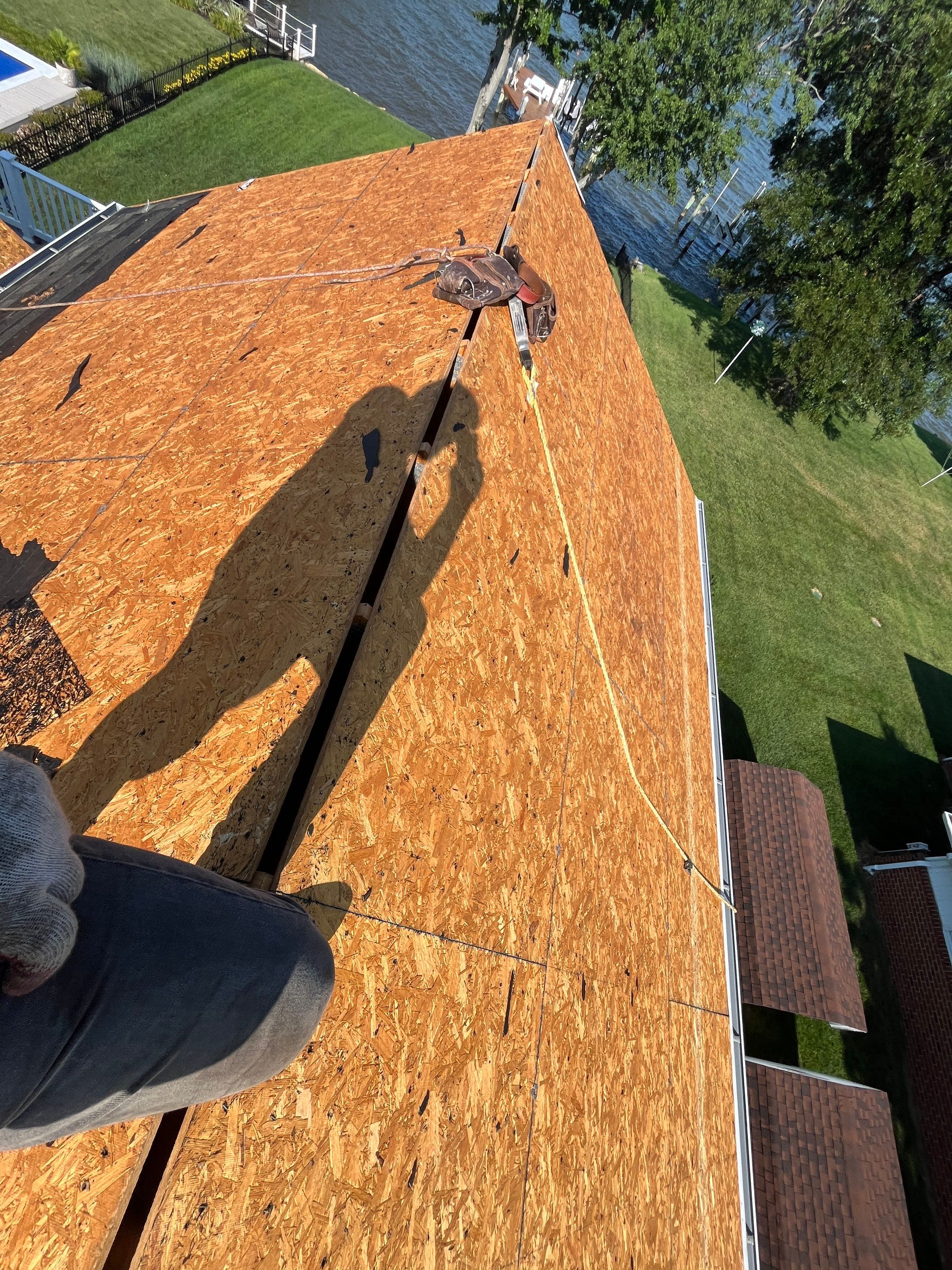 Architectural Shingle Roof Replacement for Waterfront Home in Stevensville by First Chesapeake Roofing