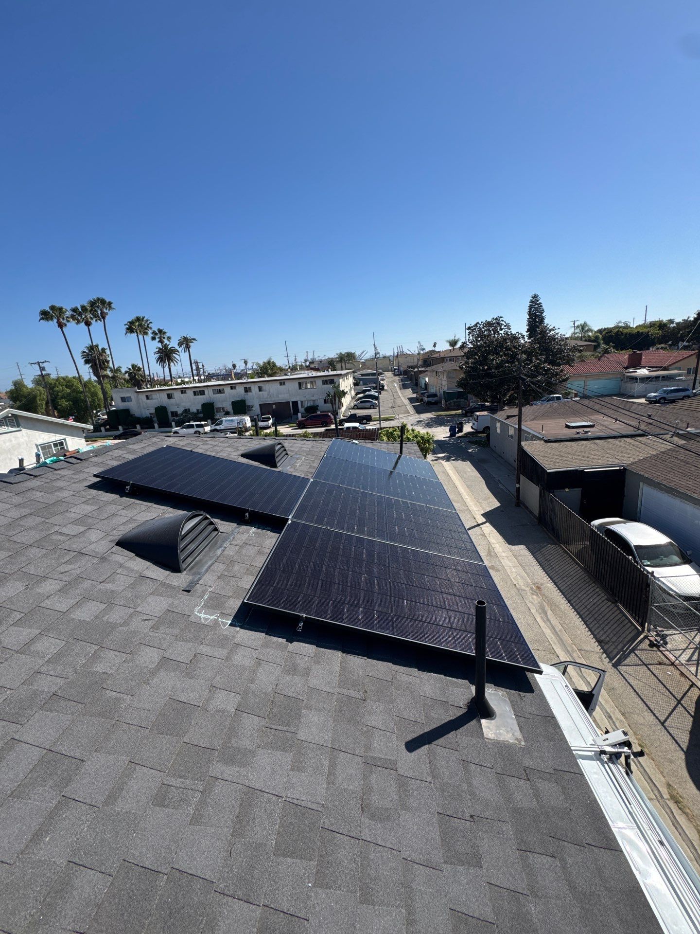 Residential Solar Panel Installation and Electrical Service Upgrade in Los Angeles by AWS Solar