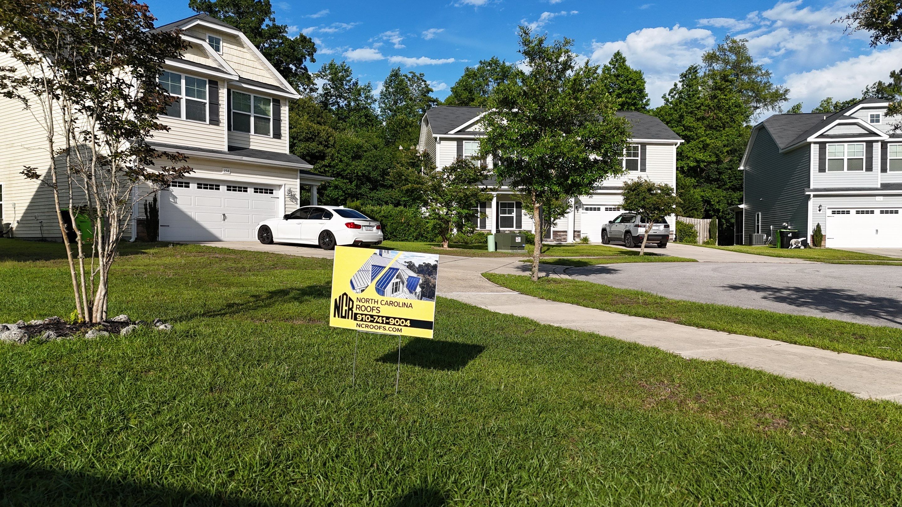Complete Residential Roof Replacement Featuring CertainTeed Shingles in Hampstead by North Carolina Roofs