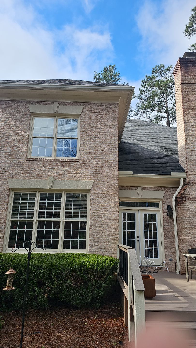 Roof Repair with PermaBoots, Gutter Installation, Cleaning, using 6" Seamless Gutters and Leaf Filter Guards by Indigo State Roofing