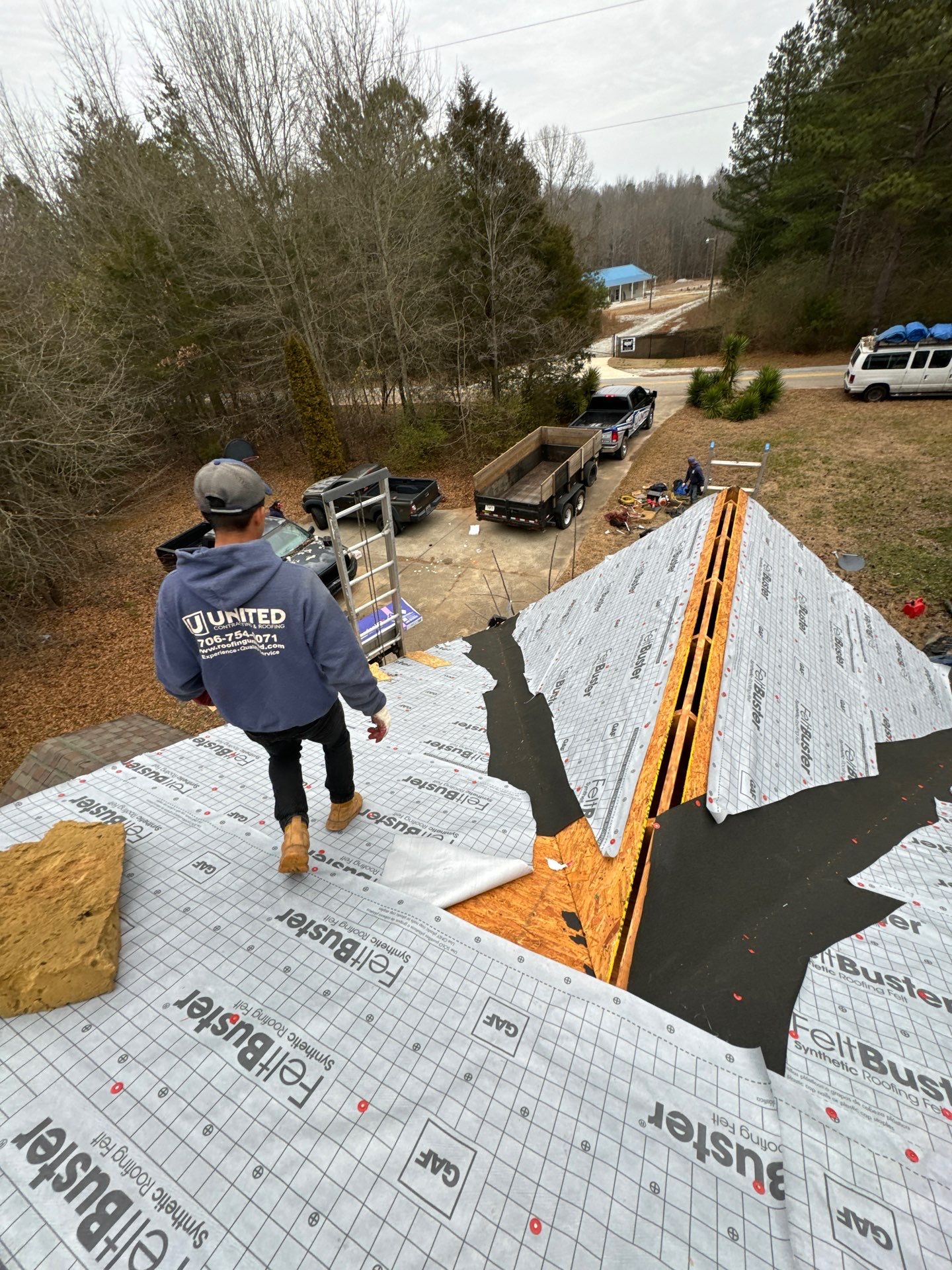 Charles Warlick by United Contracting and Roofing