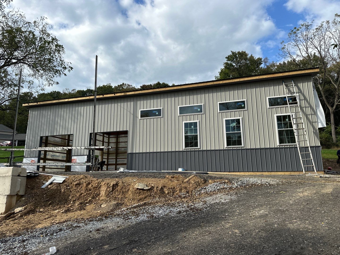 Large Garage Build by Bec Construction Llc