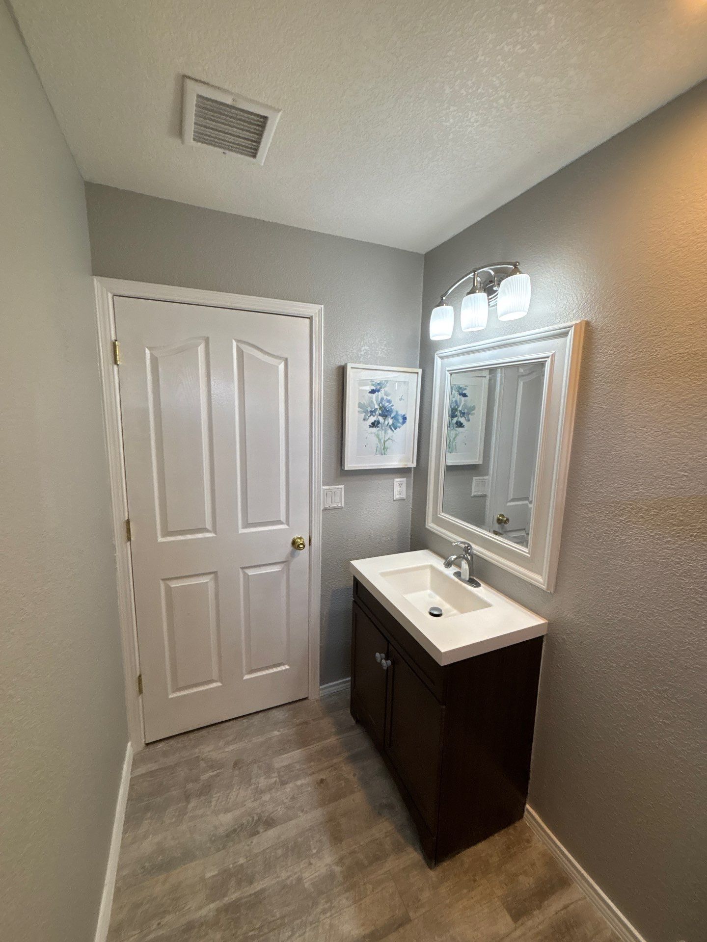 Bathroom Remodel with New Shower and Vanity by SC Remodeling