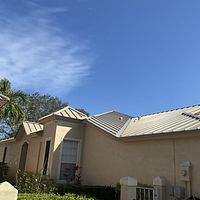 24ga 1.5" Snap-Lock Sierra Tan by Total Roofing System The Metal Roof Experts