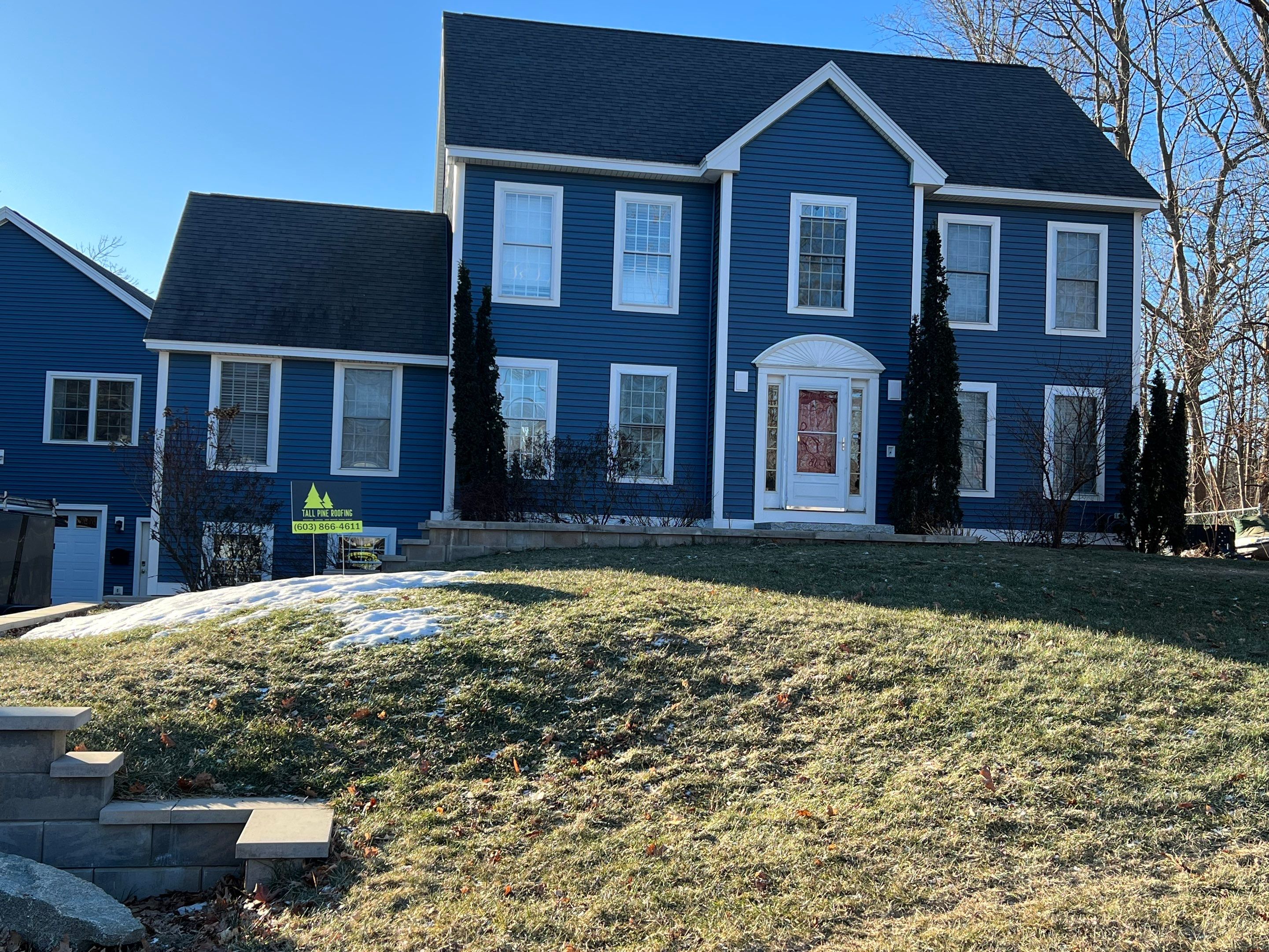 Exterior Transformation in Portsmouth New Hampshire by Tall pine roofing