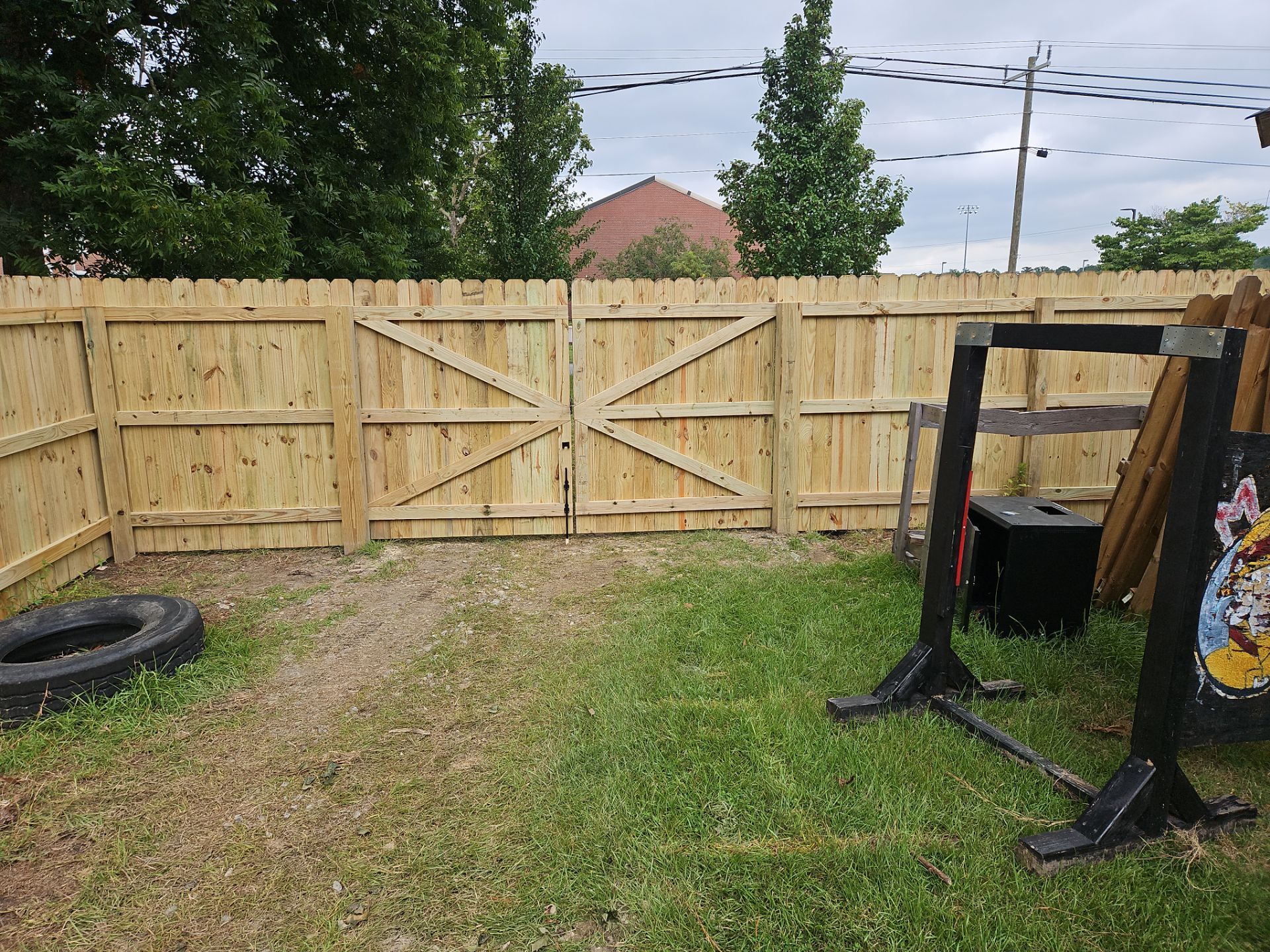 Warmth & Strength in Wood by Tidewater Fence