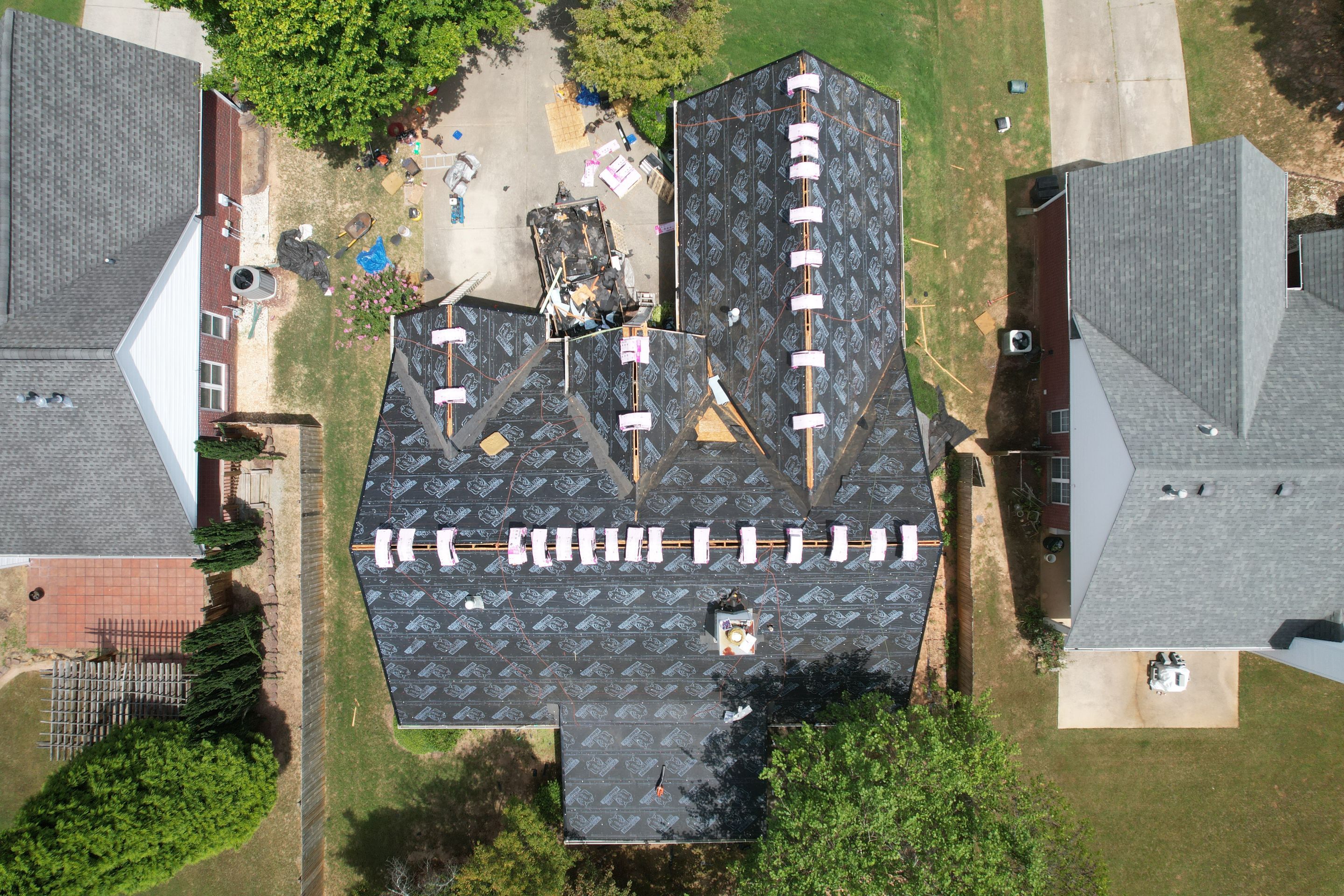 Residential Roof Replacement using Owens Corning Onyx Black by Inspector Roofing and Restoration