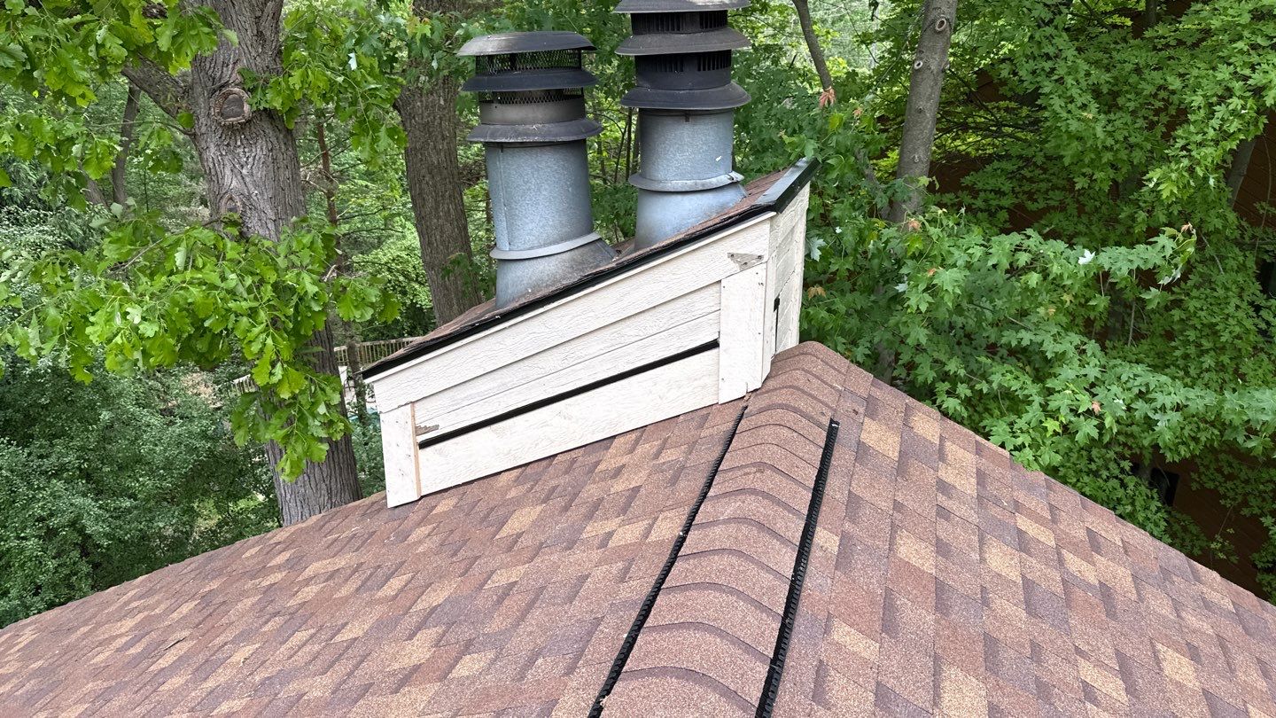 Roof Replacement using Owens Corning Desert Rose by 180 Contractors