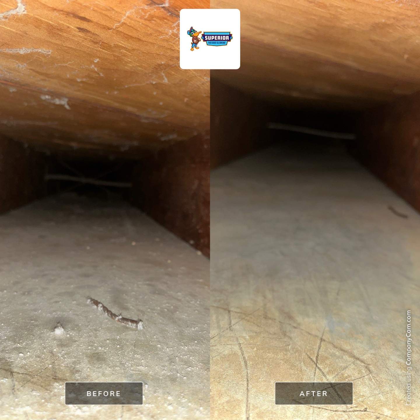 Air Duct Cleaning With a Vacuum Truck in Baden, PA by Superior Air Duct Cleaning