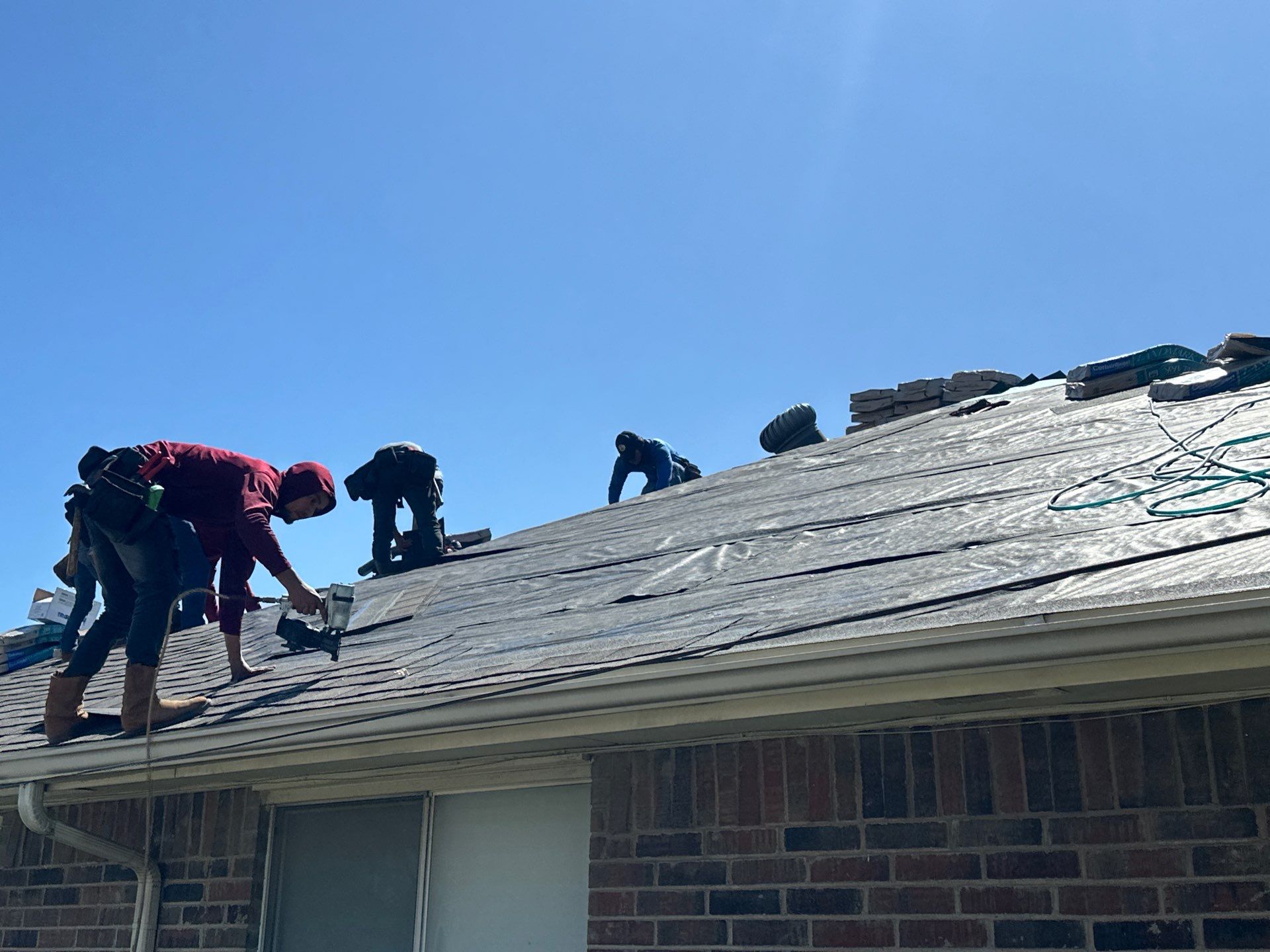 Project in Grand Prairie by Rhino Roofing and General Contracting, LLC
