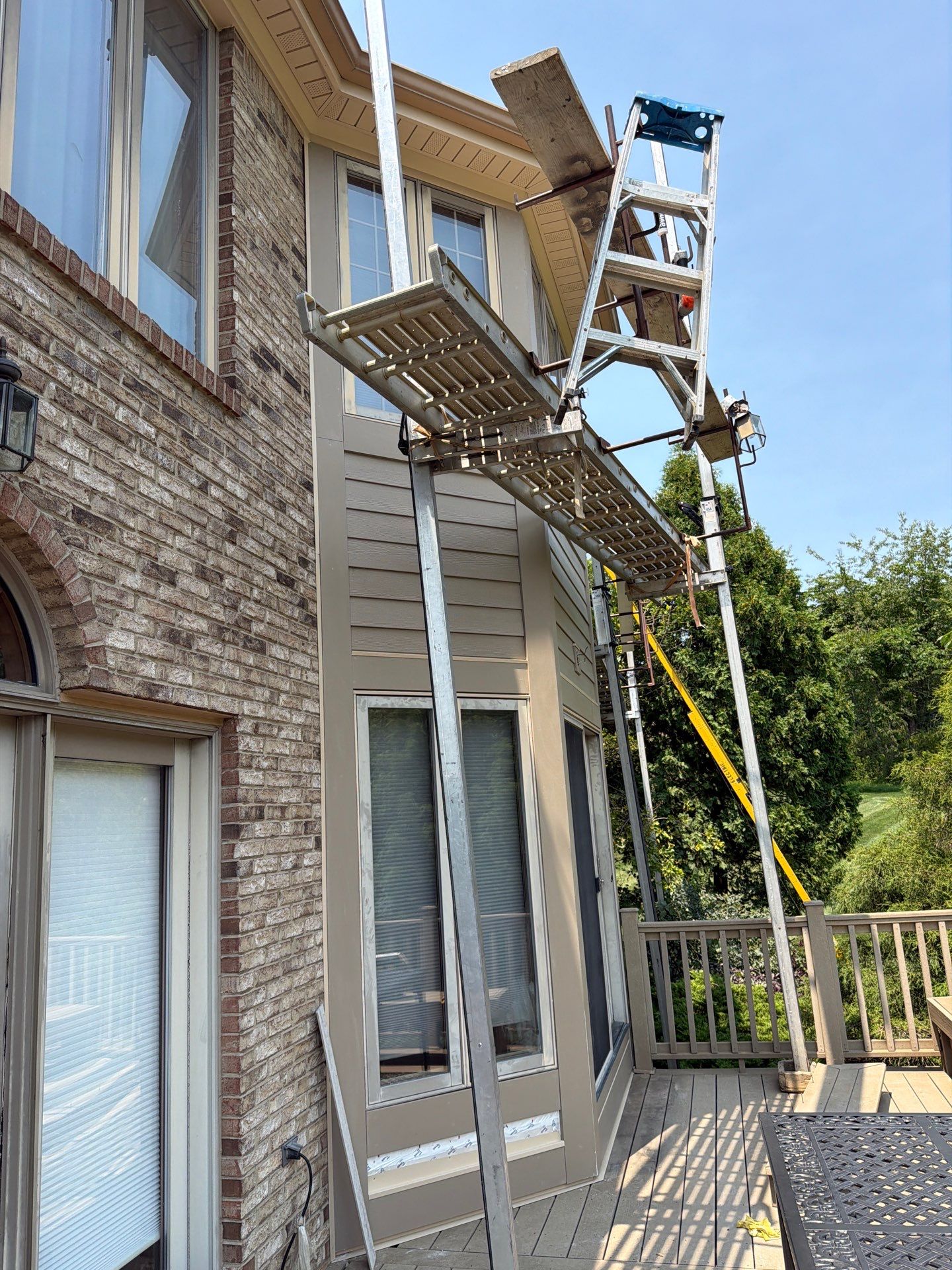 Partial James Hardie Siding and Window Trim Renovation in Sewickley Heights by Ideal Siding Pittsburgh