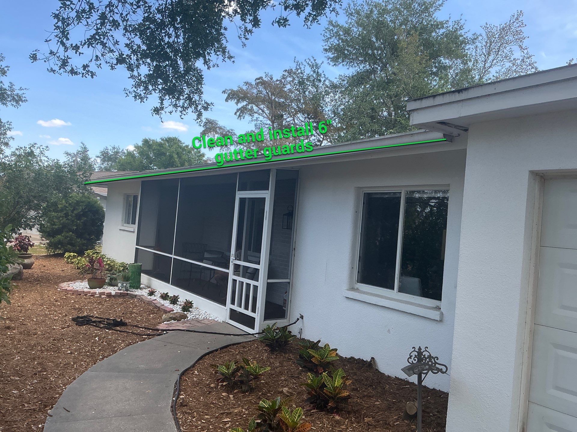 Custom Gutter Guards Installation in Sarasota FL by Gutter Professors