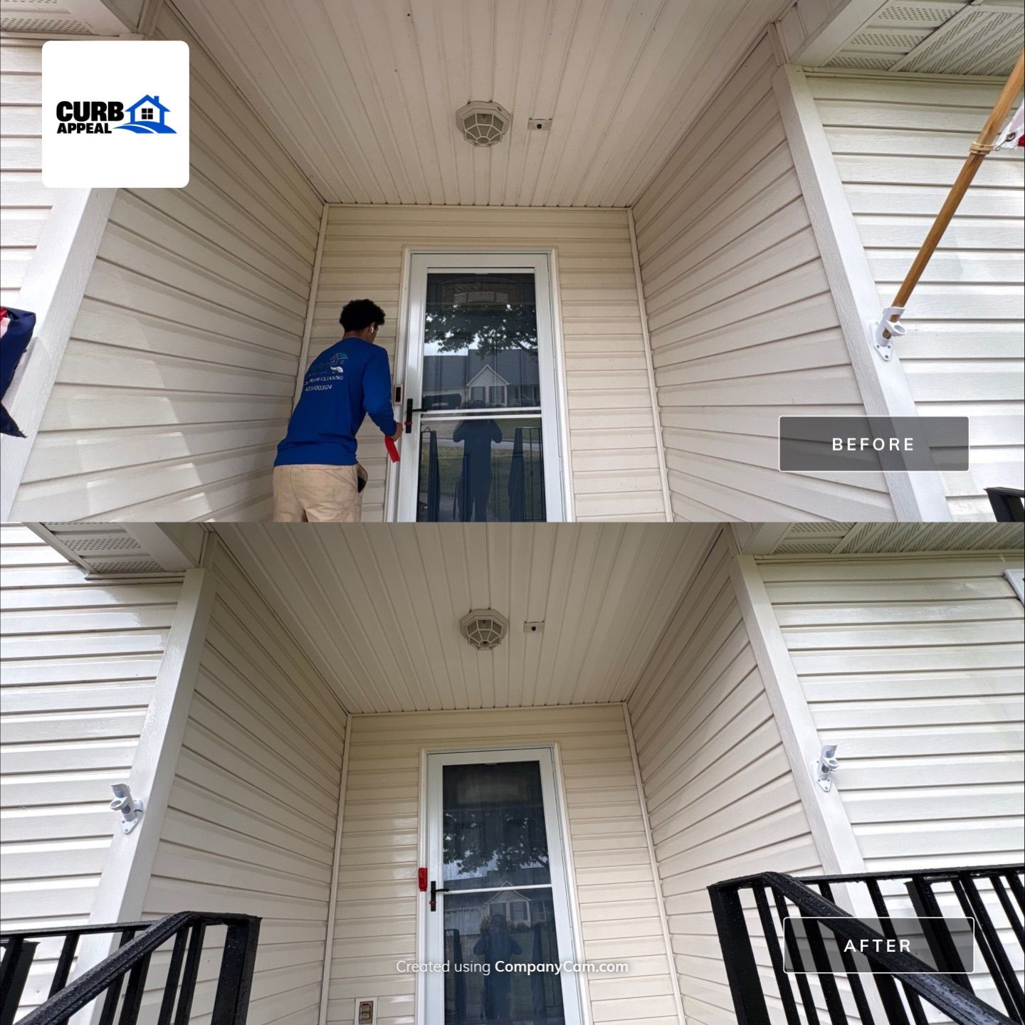 Residential House Wash and Gutter Debris Removal in Soddy-Daisy by Curb Appeal 