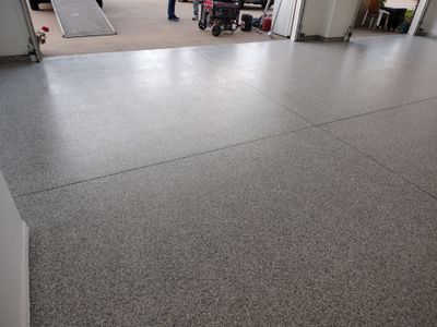 New Johnston Garage Resurfacing