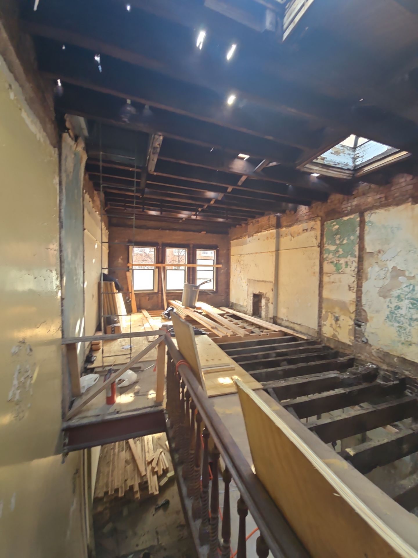 Major Remodel With Extension in Harlem by Omada Construction Corp