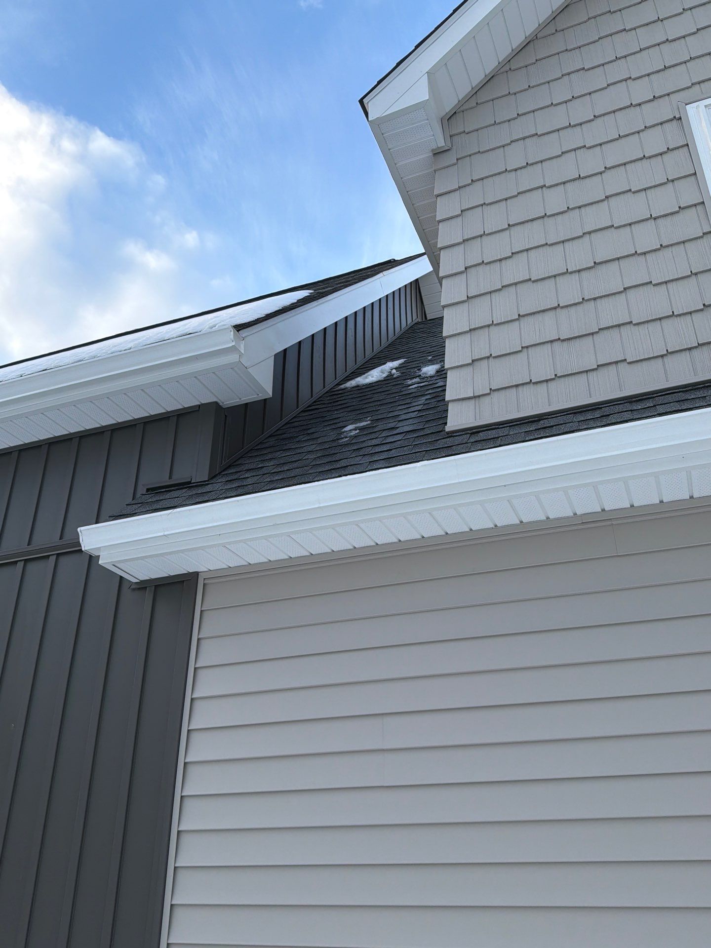 From Dormer to Full Gable Addition with Cathedral Ceiling by Esh Builders
