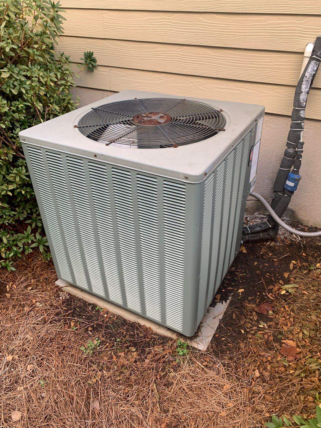 Split Heat Pump System using RunTru™ by TRANE by Doc Savage Heating and Air