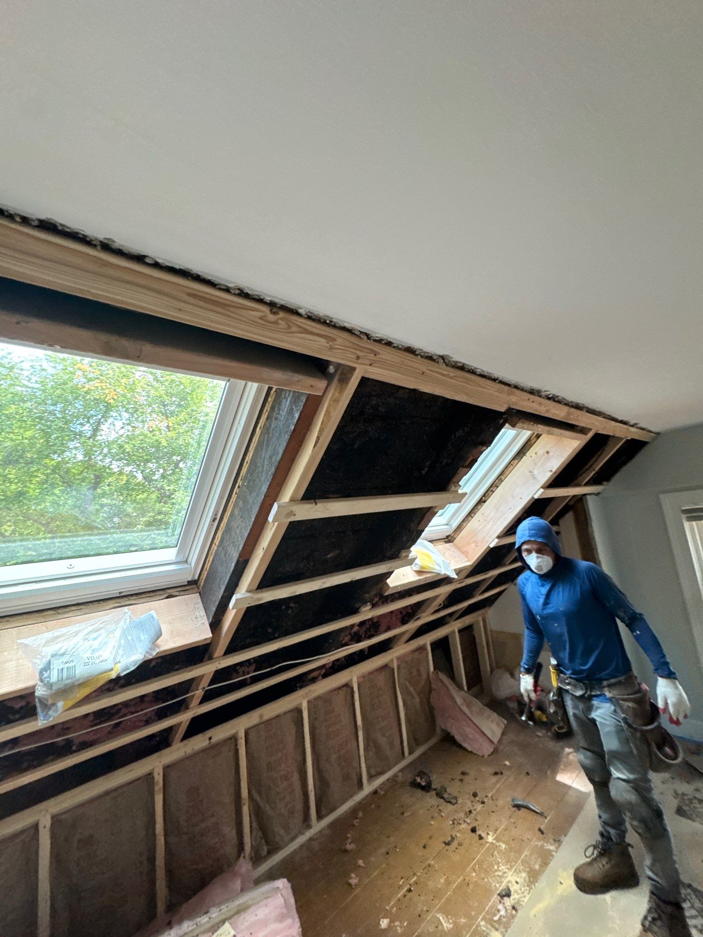 Skylight Installation & Structural Modifications in Belmont, MA by Mighty Dog Roofing of Greater Middlesex County