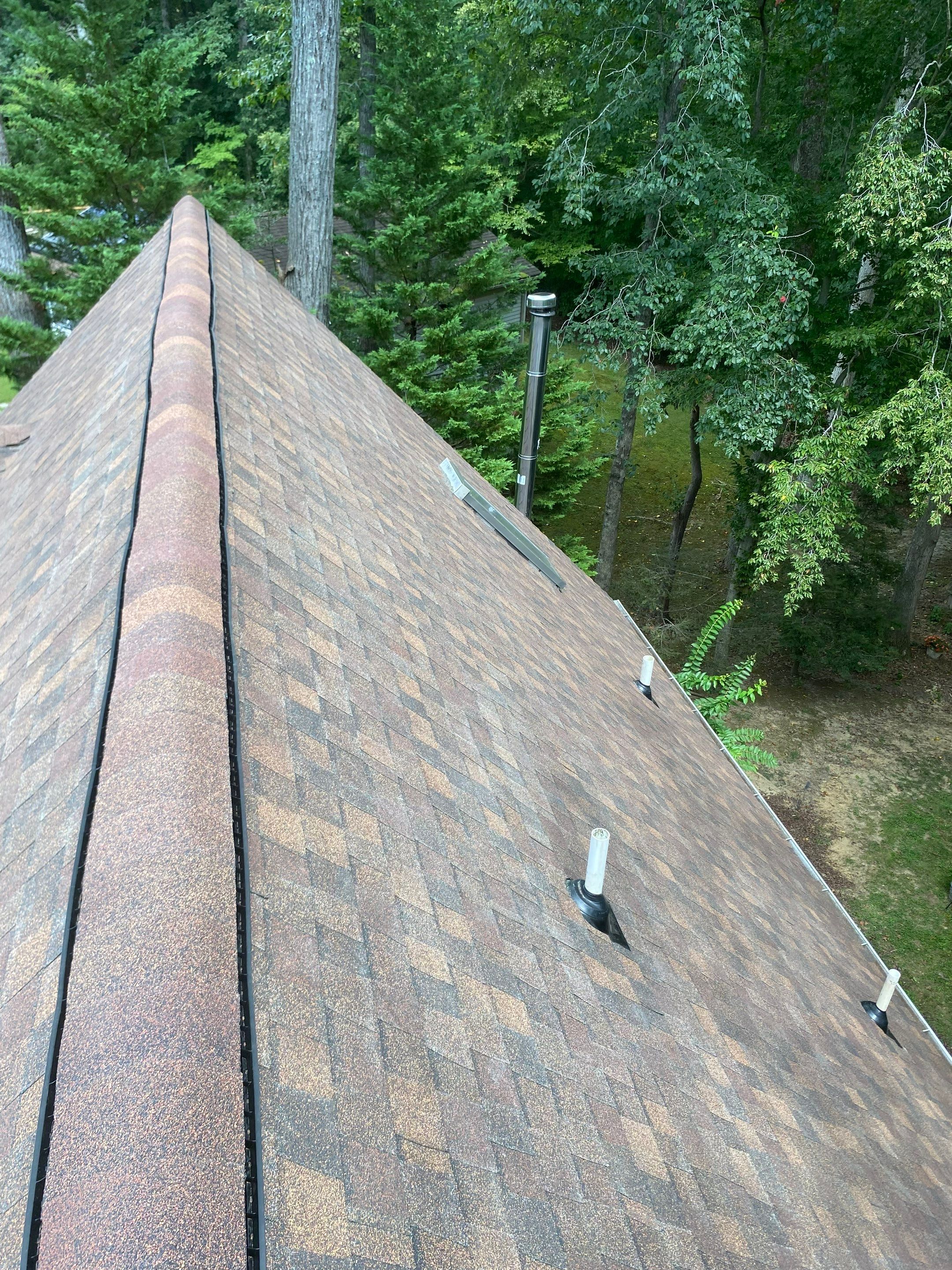 Residential Roofing Installation using Tamko Titan Natural Timber  by Storm Ready Exteriors