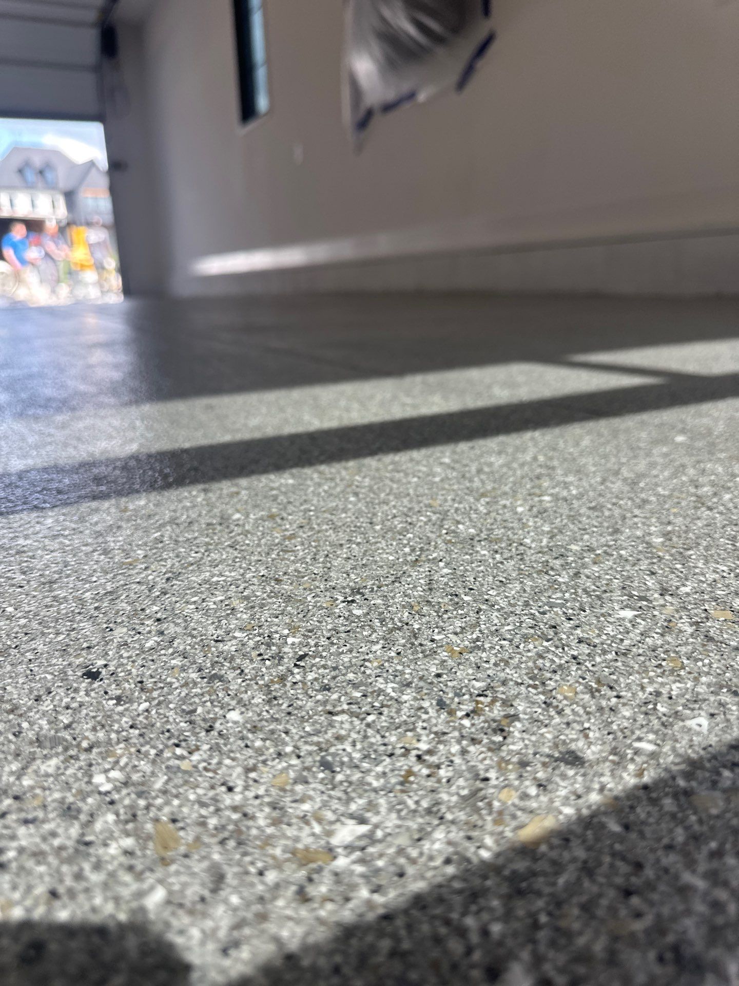 Garage Floor Coating using Quartzite by My Garage Floor Guys