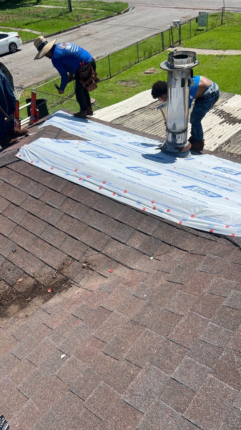 Residential Roofing Repair using Owen's Corning Duration (Lifetime) Shingles by Roof Repair Company