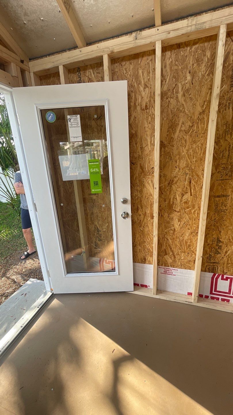Outdoor Office Shed Interior Remodel in Longwood: From Drywall to Paint by HandyMangum
