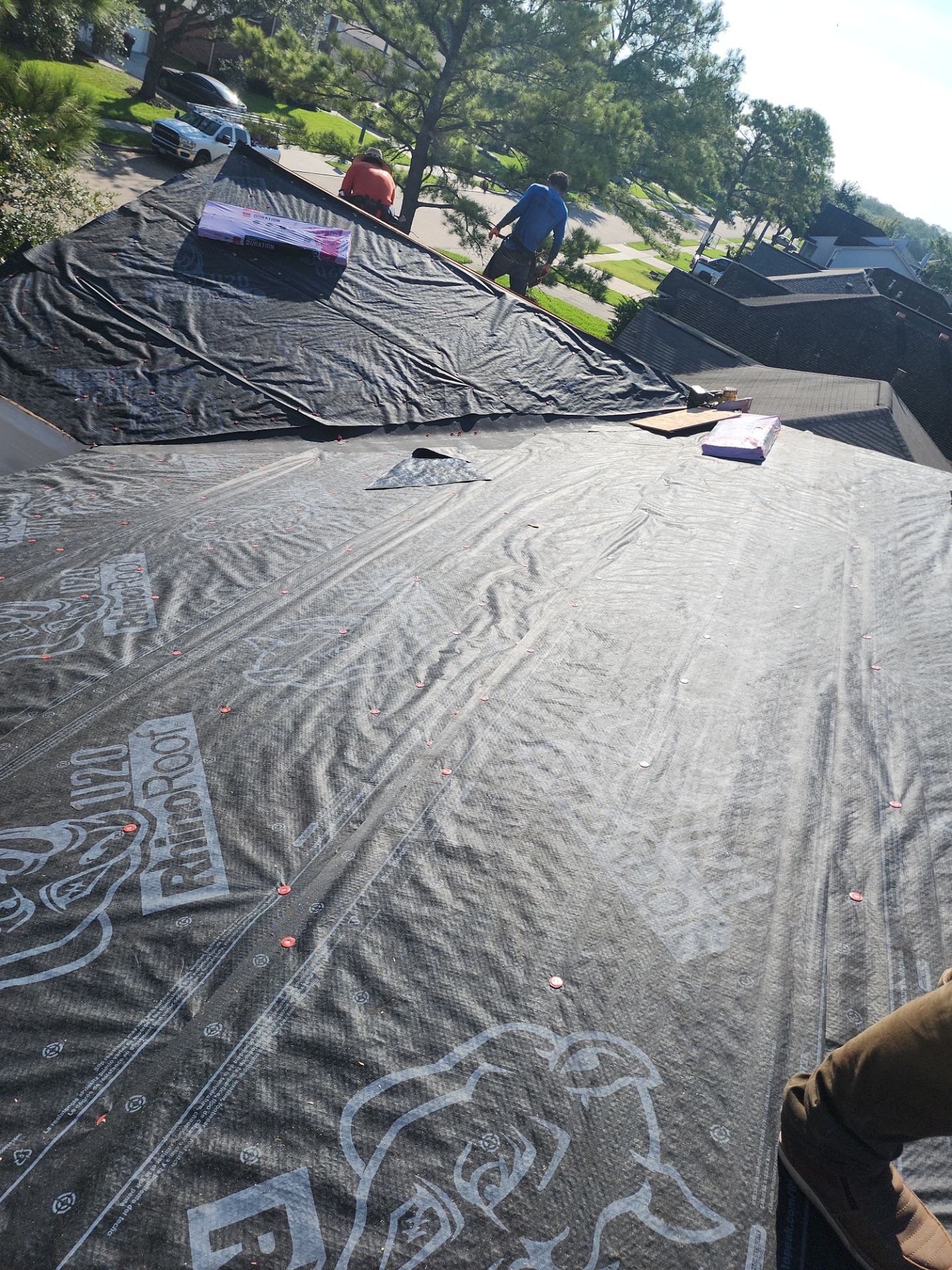 Residential Roofing Repair using Owen's Corning Duration (Lifetime) Shingles by Roof Repair Company