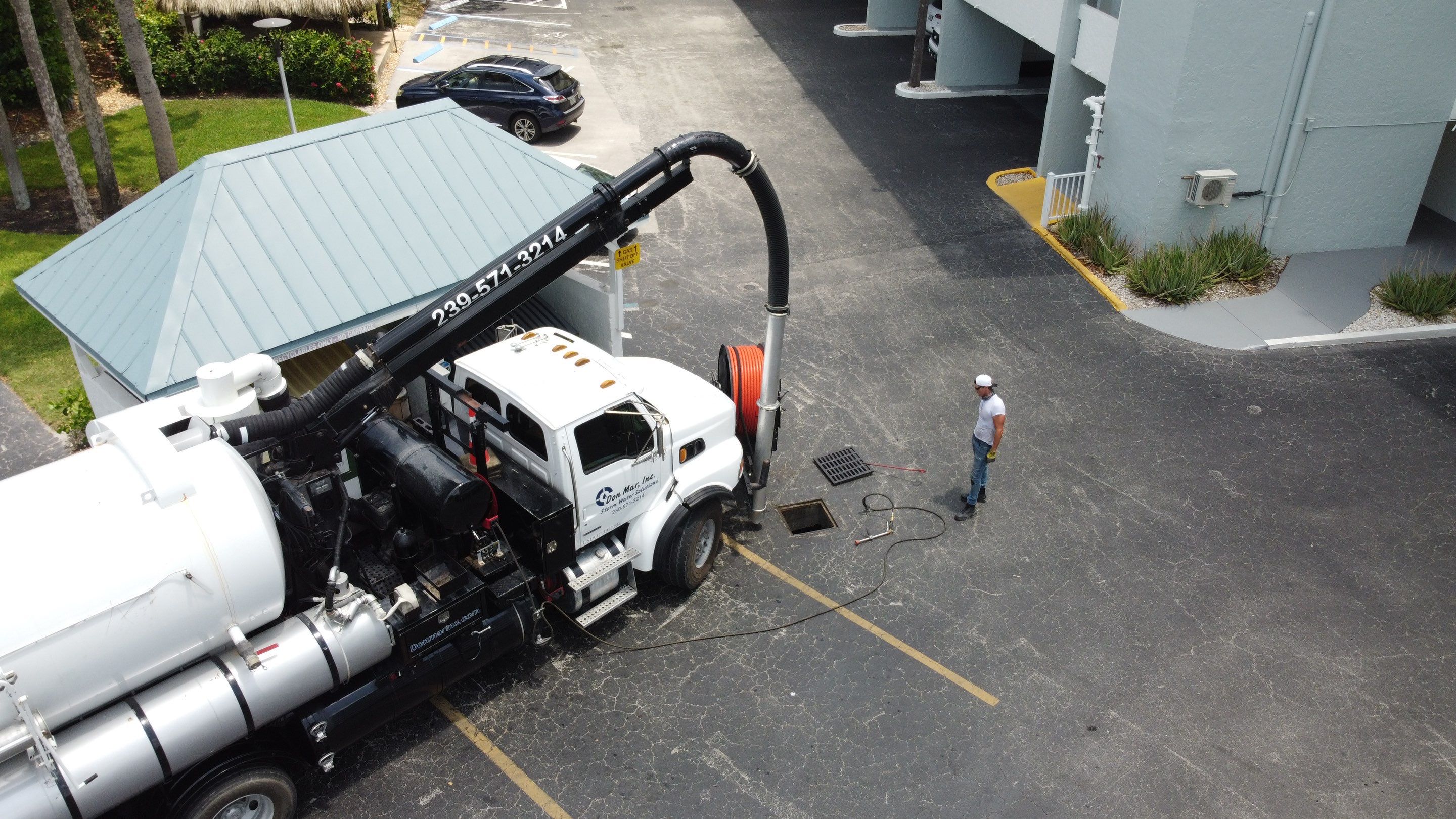 Marco Island Condo Stormwater System Maintenance by Don Mar, Inc. Storm Water Solutions