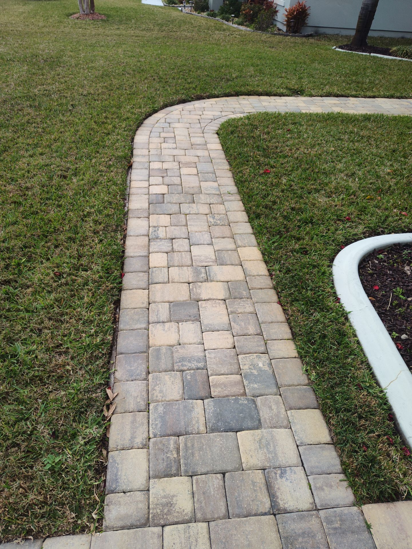 Paver Driveway using Concrete Sealant by DuraSeal