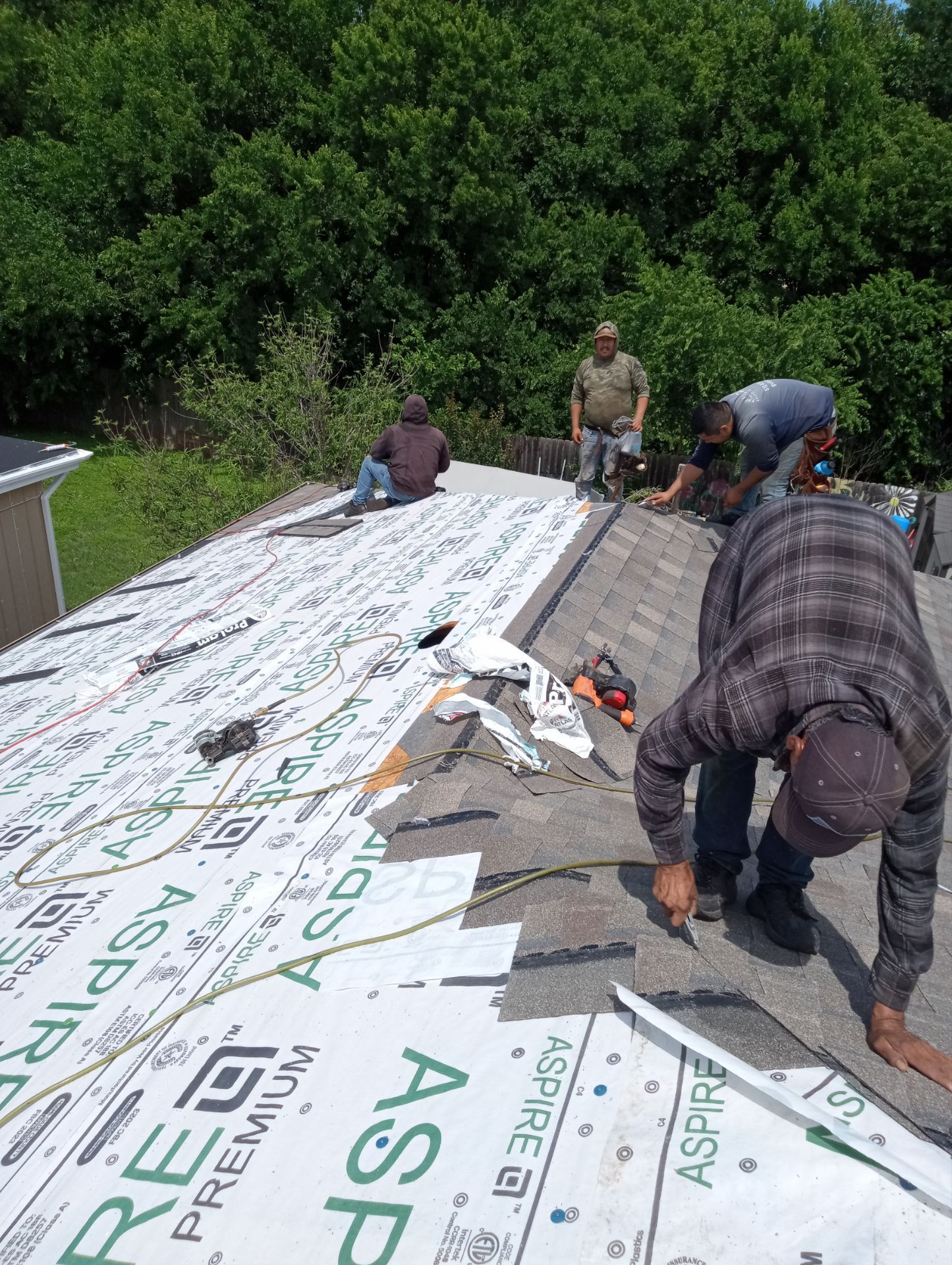 Complete Residential Roofing Replacement and Decking Repair in Round Rock by Caliber Restoration LLC