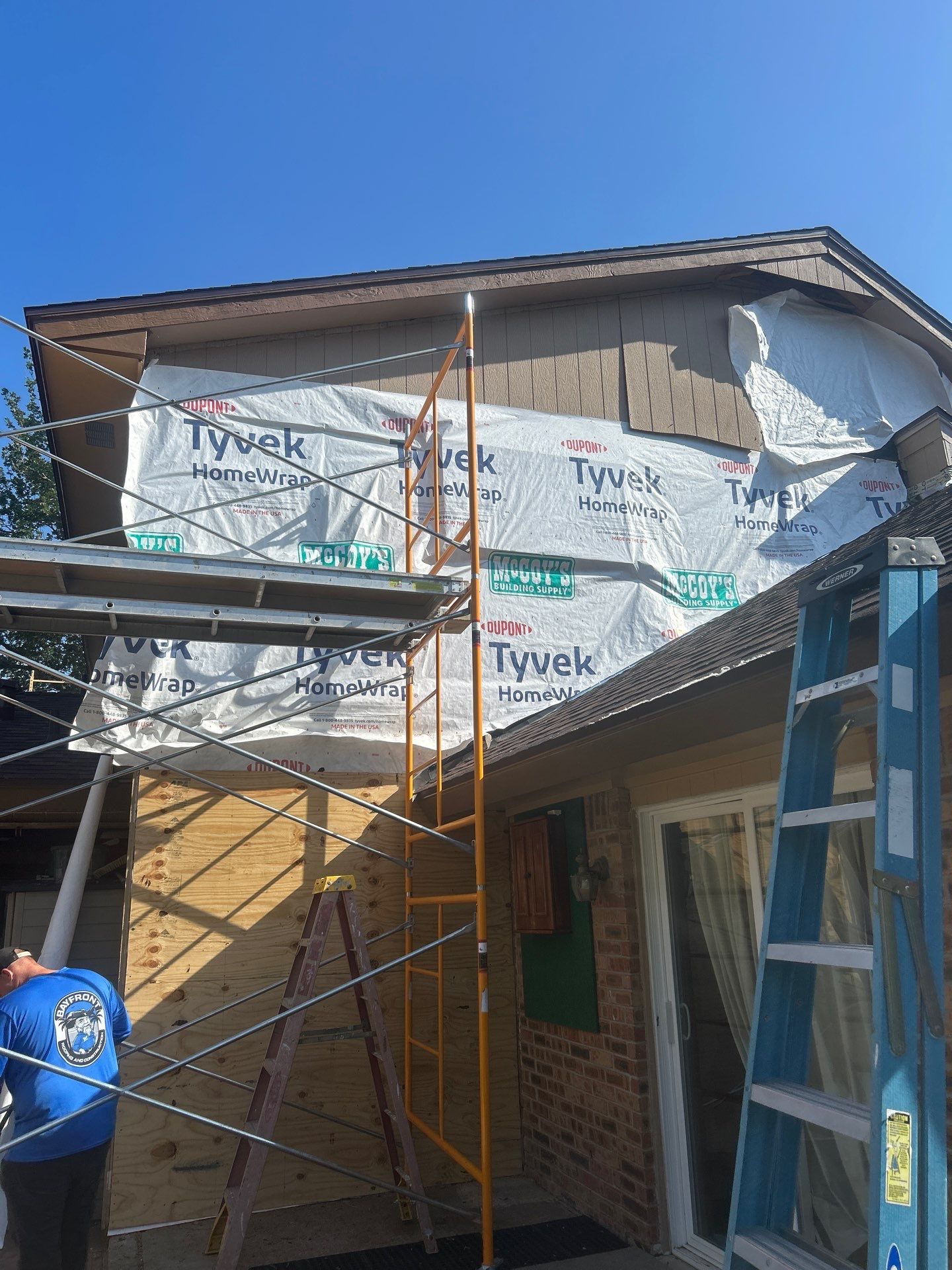 Portland Texas Exterior Remodel by Bayfront Roofing and Construction