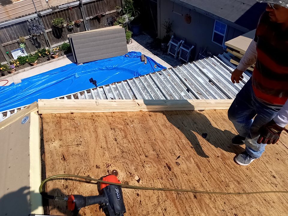 Its to Hot! Insulate this roof by Bayfront Roofing and Construction