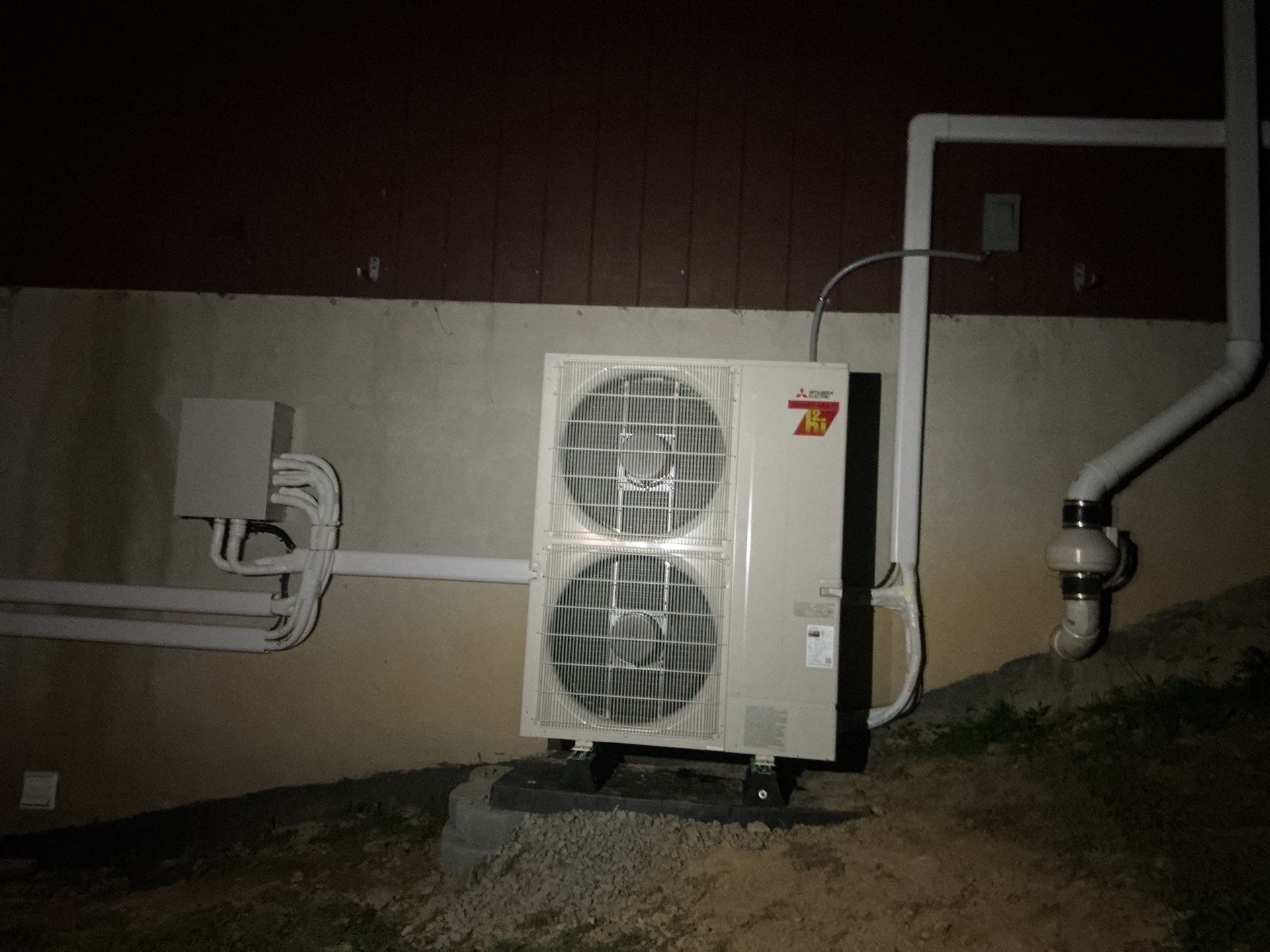 Hyper Heat Mini Split install by Elemental Heating and air conditioning LLC