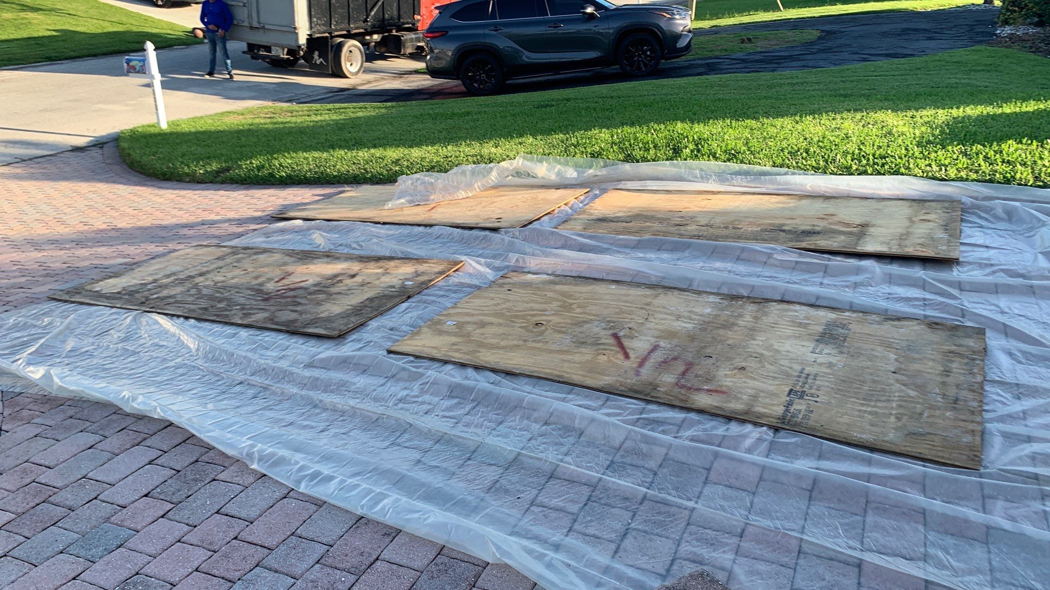 Residential Roofing Installation using 1" Nail strip metal roof by BLUES BROTHERS CONSTRUCTION CORP
