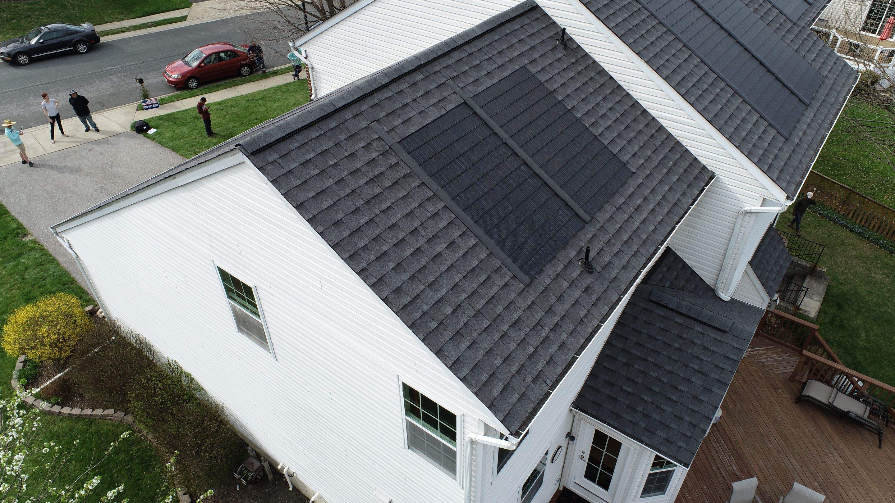 Solar Roof Replacement using GAF Timberline Solar Shingles by American Home Contractors
