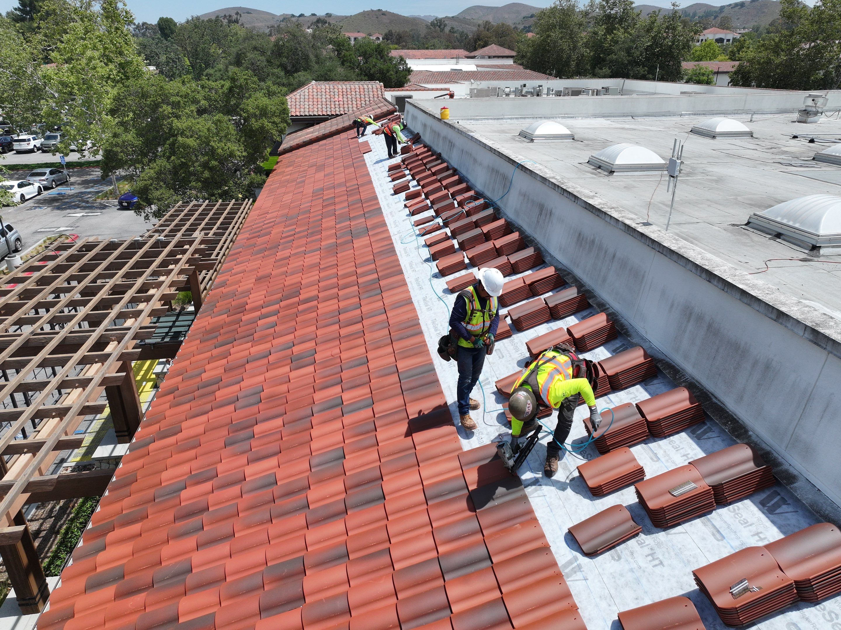 Regency Westlake Shopping Center  by Sanchez Single Ply Roofing