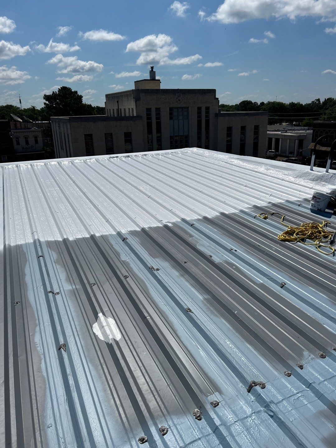 Conklin Metal Roof Restoration – Crockett, TX by All Star Roofing LLC