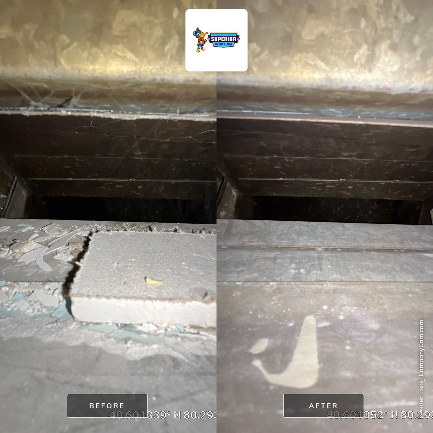 Air Duct Cleaning With a Vacuum Truck in Aliquippa, PA by Superior Air Duct Cleaning