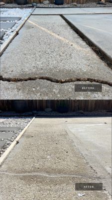 Concrete Crack Repair for Alyssa