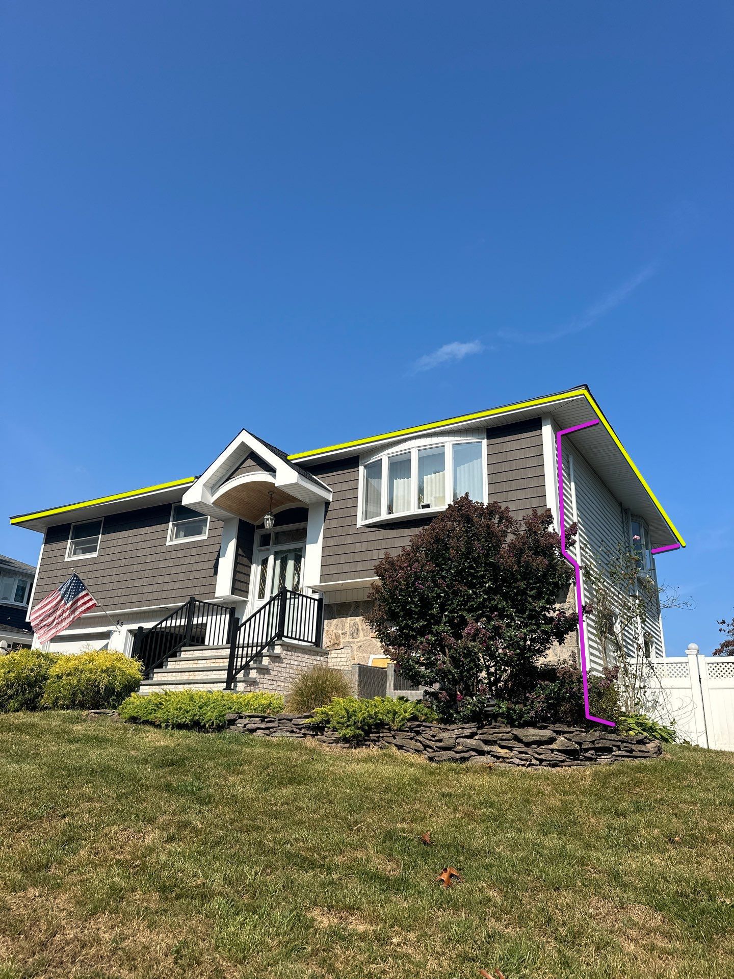 Full House Installation by Above All Gutters 