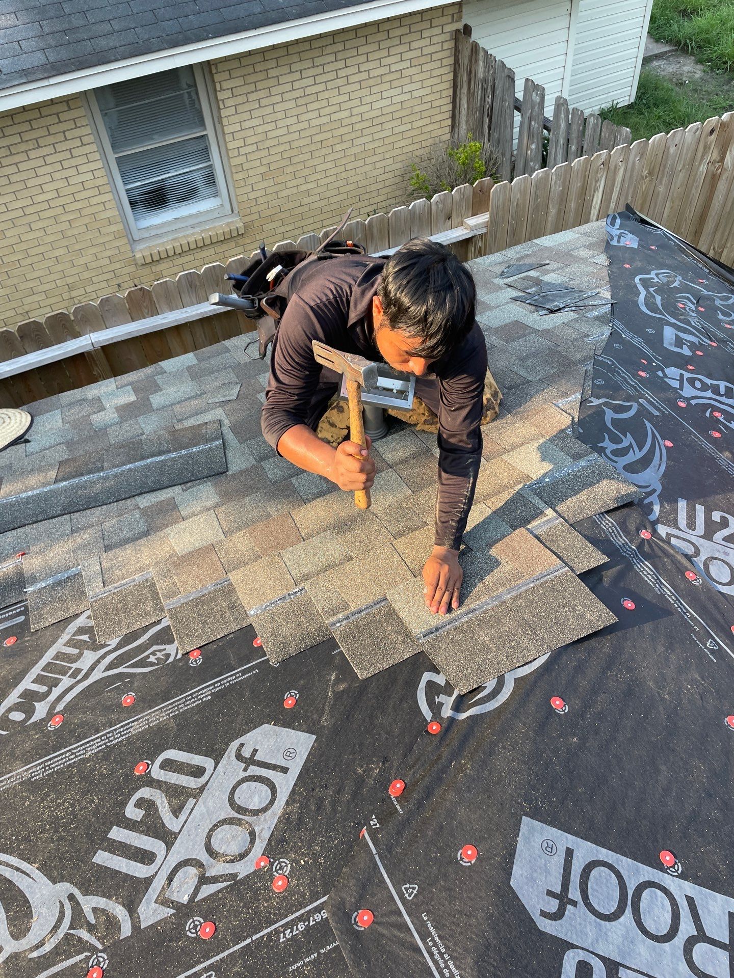 Residential Roofing Repair using Owen's Corning Duration (Lifetime) Shingles by Roof Repair Company
