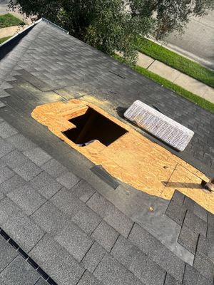 Hail Damage using Owen's Corning Duration (Lifetime) Shingles