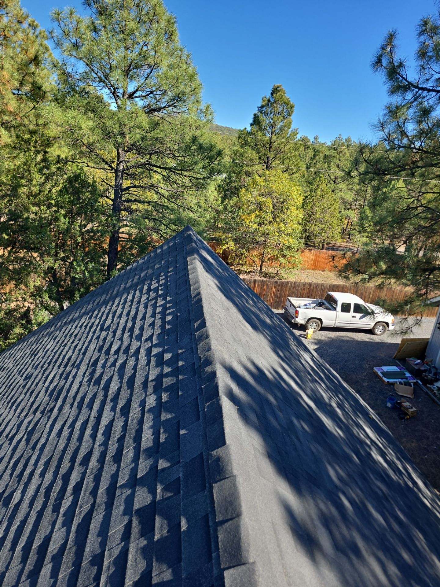 Midnight black in Lakeside by Slade Roofing