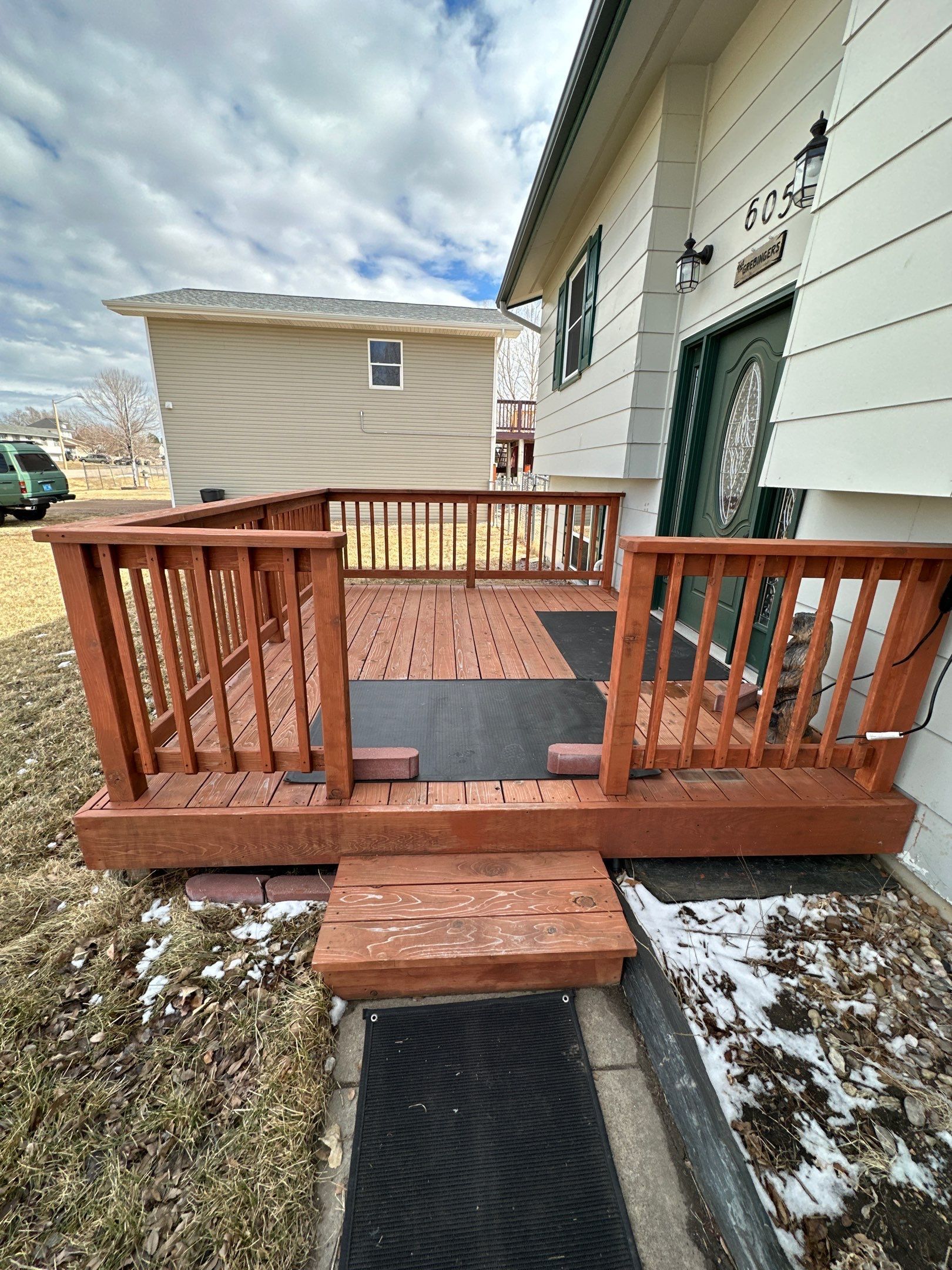 Deck Installation using Trex by Weather-Tite Exteriors LLC