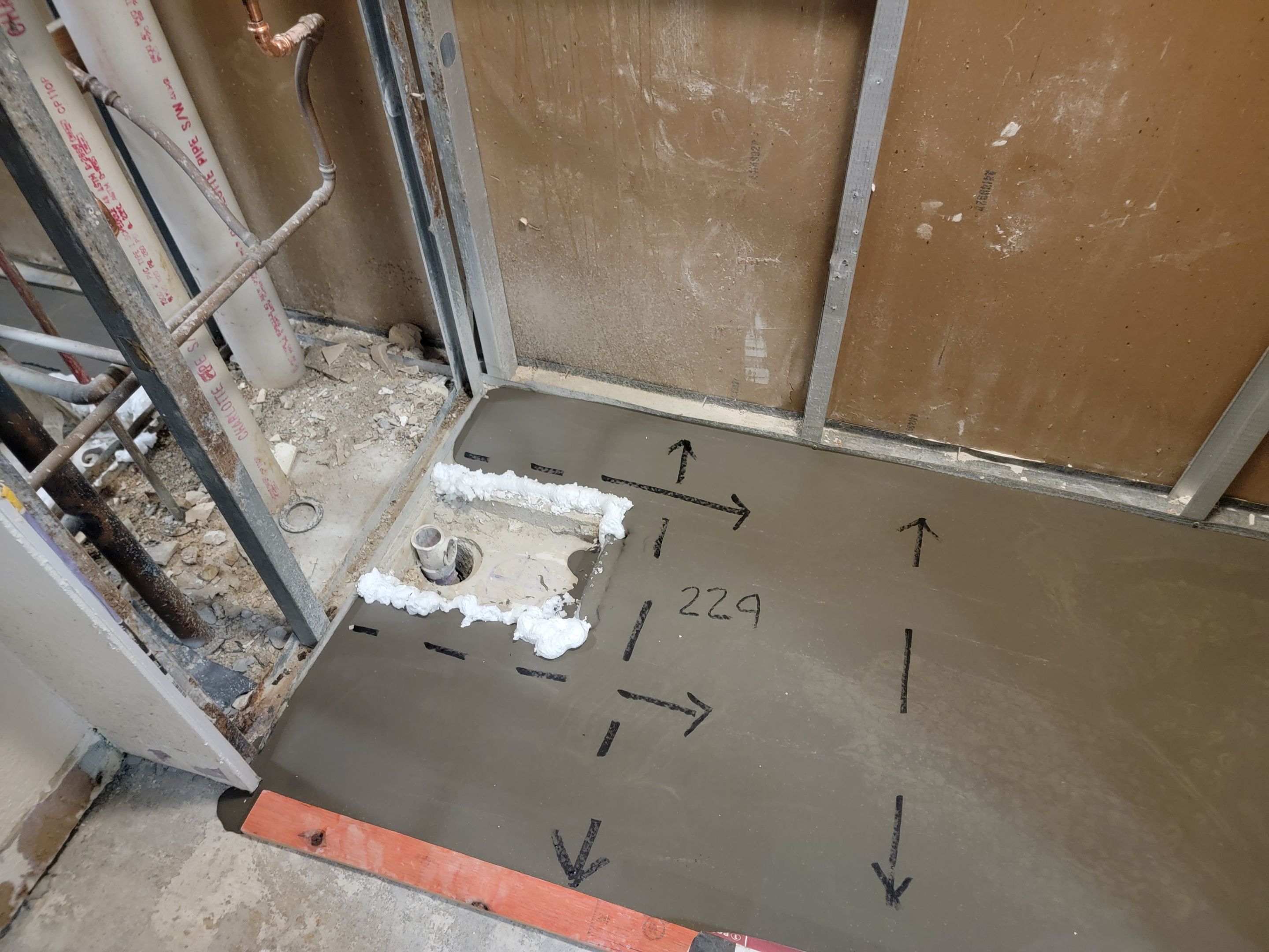 Concrete Scan for Plumbing Work by Alsip Locating Service, LLC