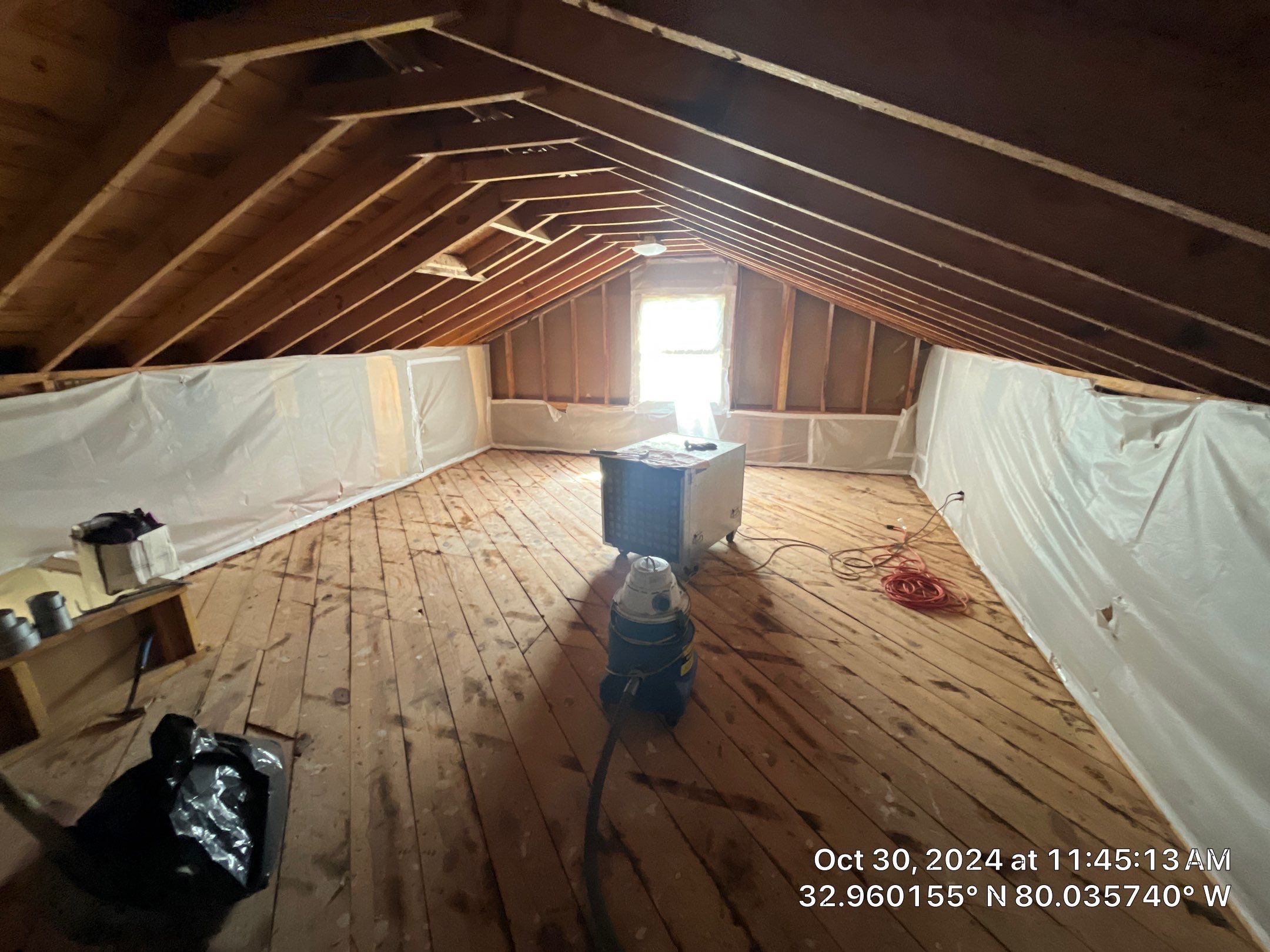 Residential Abatement plus Mold Remediation by EAS Environmental, LLC.