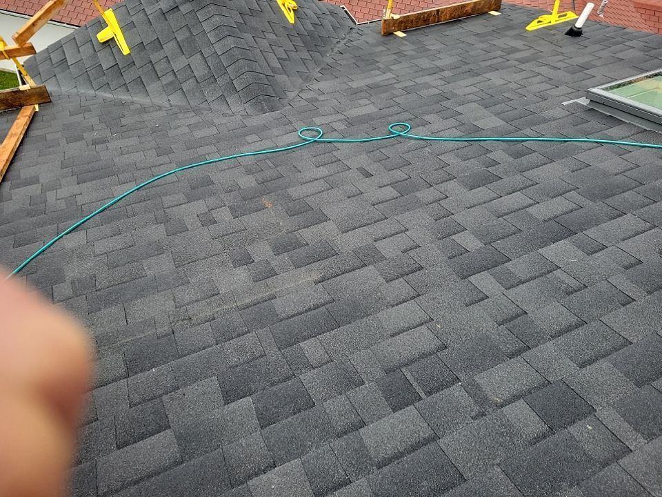 Residential Roofing Installation using Malarkey Highlander with Vented Ridge by Orezona Building & Roofing Company, Inc.